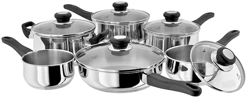 Casseroles 16/18/20 cm Judge Vista haut de gamme avec faitout et poêle