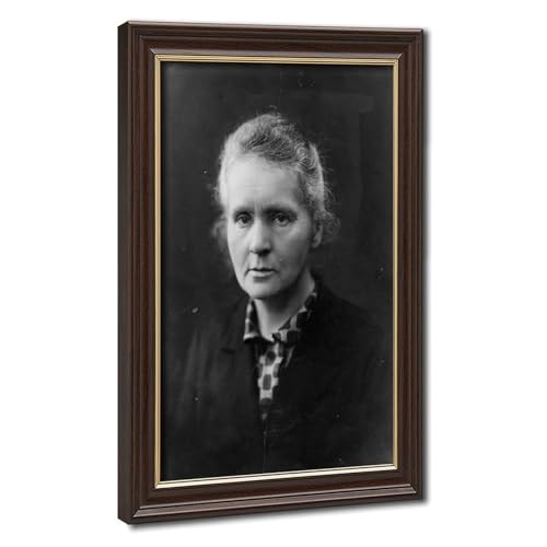 Impression sur toile Marie Curie portrait décoration murale 20x30 cm