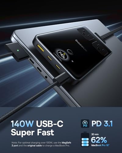 Baseus Blade 140W 6-in-1 Charging Station — view 3