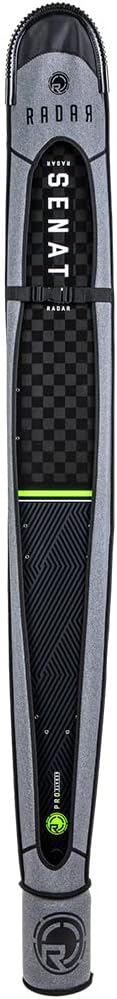Radar Slalom Neo Sleeve w/Fin Protector, Heather Grey, One-Size-Fits-Most