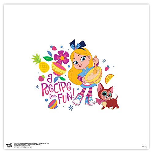 Affiche Disney Alice au pays des merveilles souvenir enfance