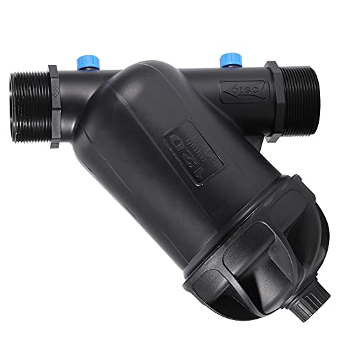 Filtro de riego de goteo de tyenaza, filtro de agua de 2 pulgadas DN50 y filtro de malla de malla jardinería de jardinería de goteo de riego de goteo (S)