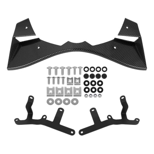 Ailerons Suzuki GSX-R1000 stabilisateur avant anti-guidonnage look carbone