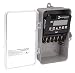 Intermatic ET1125CPD82 24-Hour 30-Amp 2 Circuit SPST or DPST Electronic Time Switch, Clock Voltage 120-277 VAC, NEMA 3R Plastic Cover, 2-Circuit/30-Amp Rating, Clear