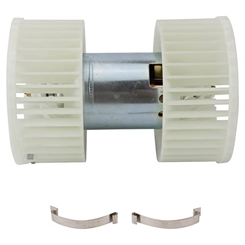 Image of TRQ HVAC Heater Air Conditioning A /C Blower Motor with Fan Cage for BMW 3 Series New