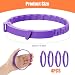 Beruhigendes Halsband für Katzen, 4-teilig, Anti-Stress, natürlich, mit Pheromonen, Farbe Violett, Größe verstellbar und 30 Tage Effekt, für Kätzchen und erwachsene Katzen