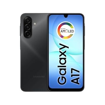 Celular Samsung Galaxy A17, 256GB, 8GB, 50MP Tela 6.7", IP54 - Preto