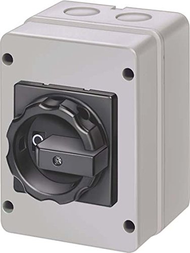 Siemens Hauptschalter 3-polig 1 NA + 1NC 1 Dreistockklemme Rotation Rot/Gelb