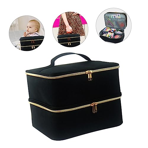 Boîte à couture et trousseau de maquillage au design épuré pour rangement moderne - 4