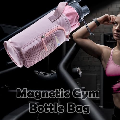 Magnetic Gym Bag Bottle Holder - Phone Holder - Bottle Sling Bag Essentials, Gym Gifts for Men and Women3