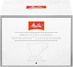 Melitta SS PO BL Ceramic Signature Series Pour-Over Coffee Maker, Matte Black