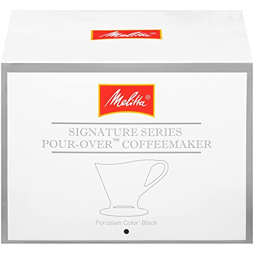 Melitta SS PO BL Ceramic Signature Series Pour-Over Coffee Maker, Matte Black by Melitta - Image 3