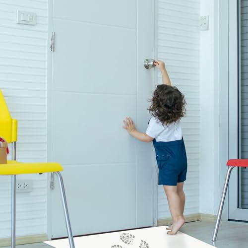 Image of uxcell 300pcs Adhesive /Sticky /Tacky Mats 24 inch x 36 inch, Case of 10 Mats, 30 Sheets Each, for Cleanroom, Warehouse, Laboratory, Capture Dirt and Dust, White
