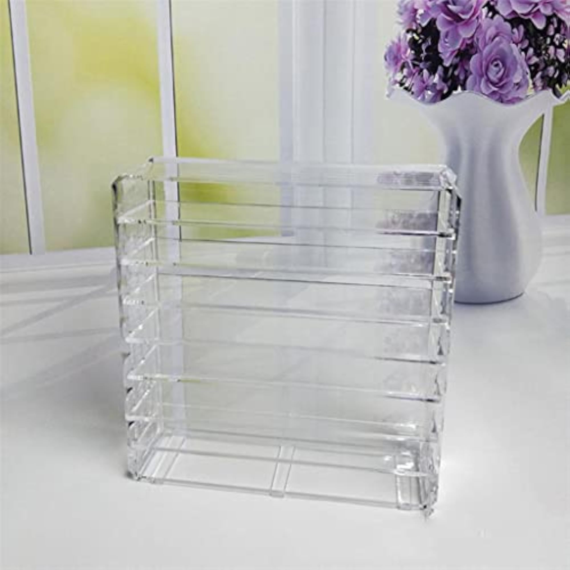 Acrylic Compact Powder Holder 2-Pack Makeup Organizer