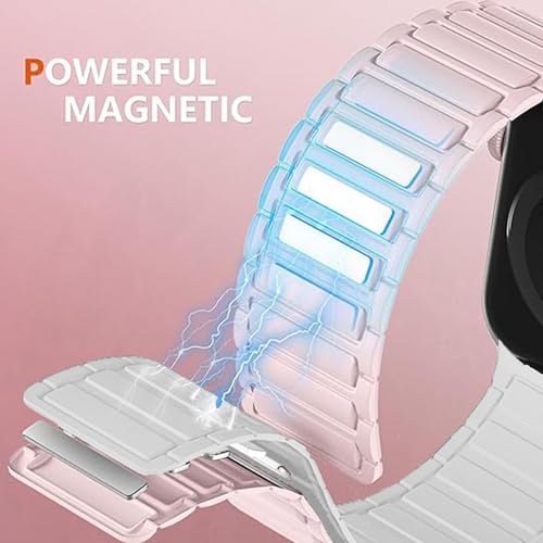 Correa de silicona magnética para reloj compatible con FQQ Smartwatch miniatura 6