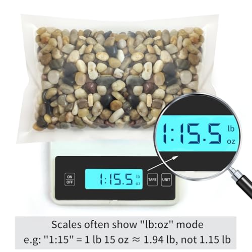 Image of FANTIAN Pebbles for Plants, 2 lbs Pea Gravel for Fish Tank, 1 /4 Inch | Polished Fish Tank Rocks, Decorative River Rocks for Succulent, Cactus, Aquarium, Vase, Outdoor Garden Landscaping
