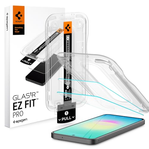 Image of Spigen EZ Fit Pro Tempered Glass for Galaxy A27 5G / M47 5G / F70 Pro 5G | [2Pack] Screen Protector Guard