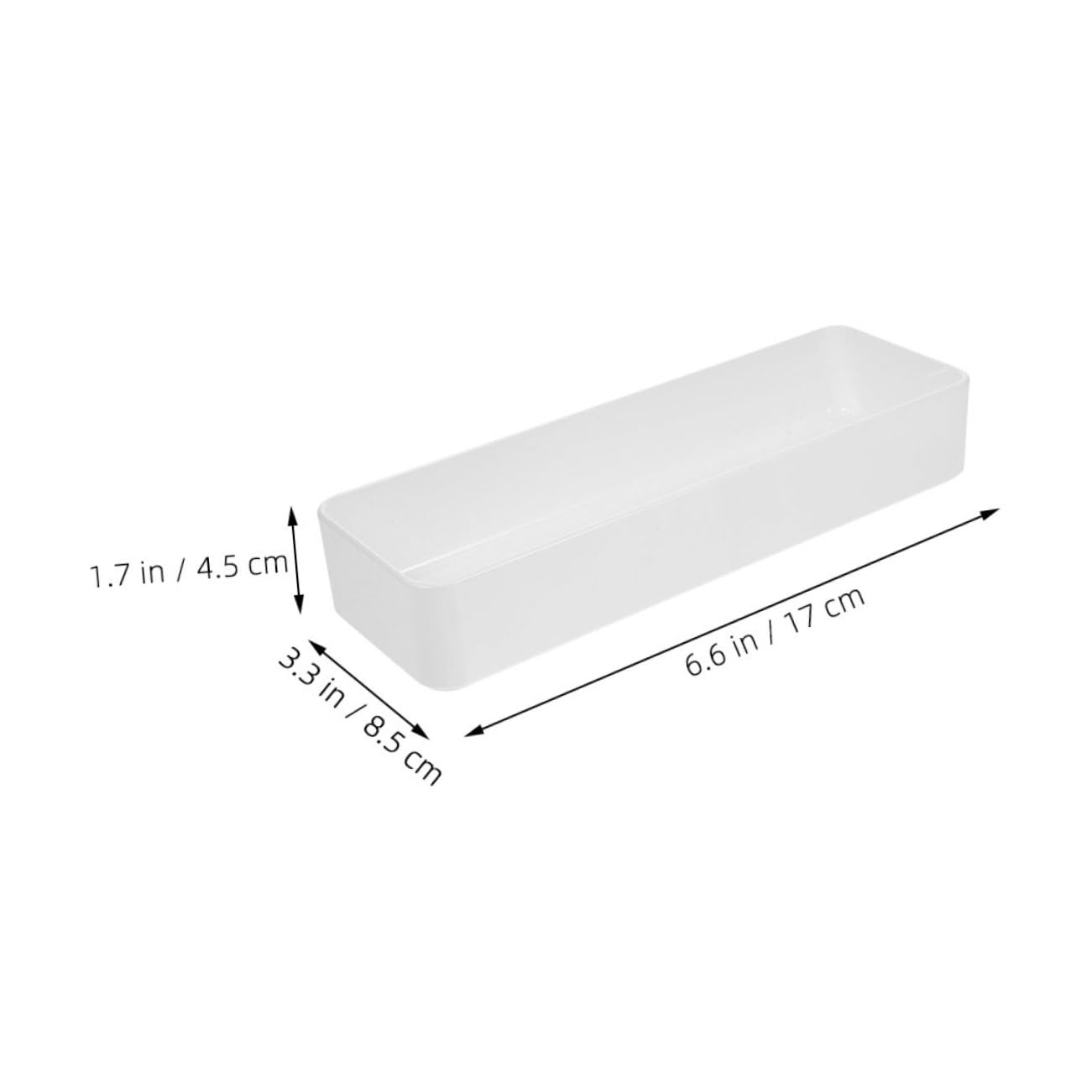OUNONA 4 Sätze 4Er Set Aufbewahrungsbox Besteck Organizer Utensilien Besteckform Großes Besteck Löffel Bestecktablett Organizer Schublade Kochen Erweiterbares 2 Stück * 4