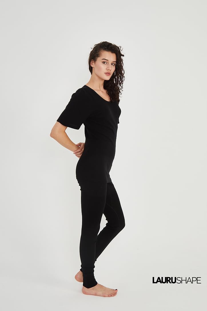 Thermal Underwear for Women Long Johns Set Base Layer Fleece Lined Long Underwear Pajamas Winter Warm Top Bottom Cold Weather - Image 5