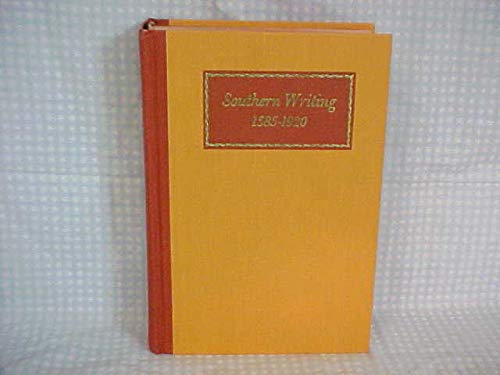 Southern writing, 1585-1920: Davis, Richard Beale: Amazon.com: Books