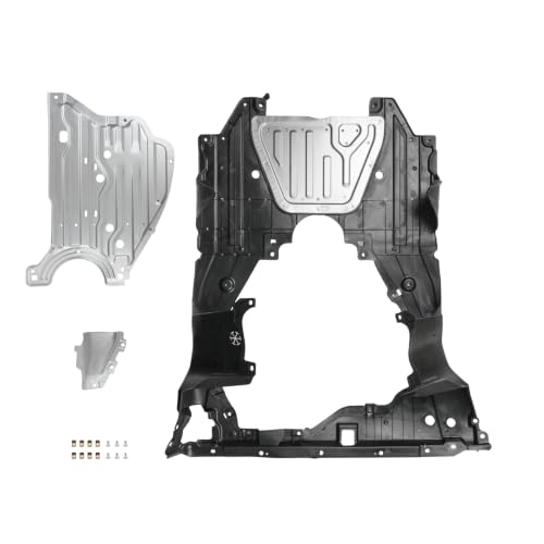 Image of Engine Splash Shield Guard Compatible with 2018-2022 Honda Accord, Front Engine Case Guard Under Car Shield Cover, Replace 74116TVAA00
