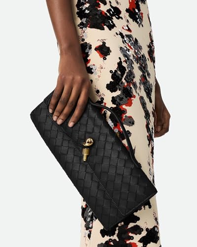 Handwoven Women's Clutch Purse, Crossbody Bag with Adjustable Strap for Evening & Casual Use2