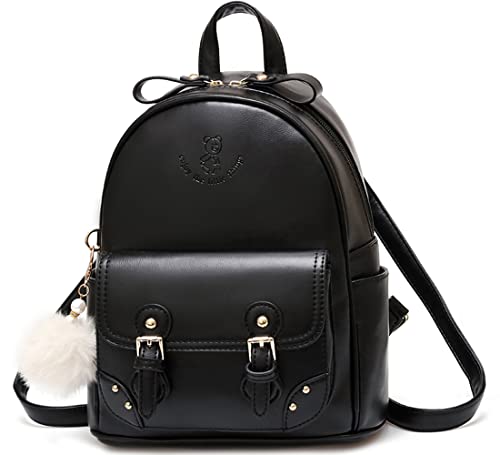 zhongningyifeng Sac à dos pour femme petit cuir mignon, mini sac à dos mode voyage pour adolescents