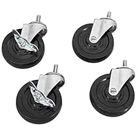 Algopix Similar Product 9 - AkroMils AWPCAST4 4Inch Swivel Caster