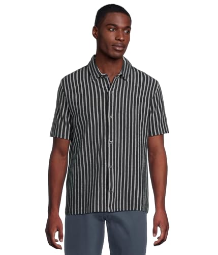 Chemise boutonnée S/S en Boucle pour un confort léger sans froissement