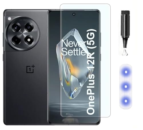 JGD PRODUCTS Adavnced Glue UV Curved Tempered Glass for OnePlus 12R 5G | with HD clearity Full Curved Edge Protection and Installation Kit (B0CYWZ59D8) Amazon Price History, Amazon Price Tracker