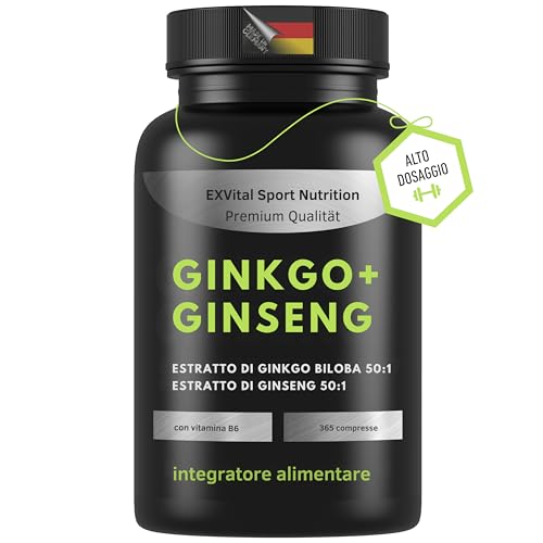 EXVital® Ginkgo + Ginseng 365 compresse