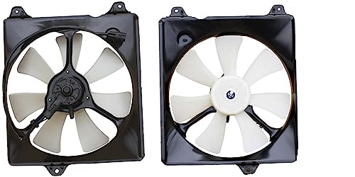 Agility Auto Parts 6031103 Dual Radiator And Condenser Fan