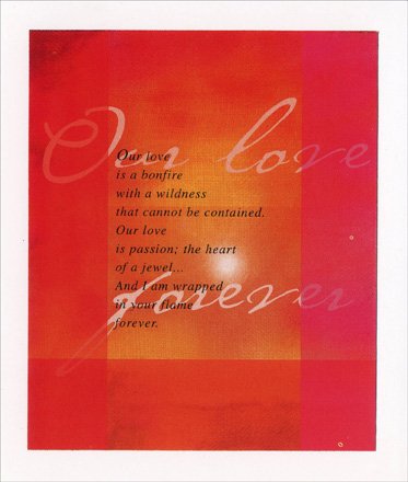 Our Love Forever Valentine's Day Card