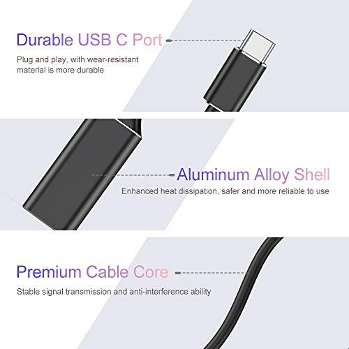 Adaptador USB C a HDMI 4K 60Hz compatible con Thunderbolt 3 y MacBook Pro 2018 2017 6
