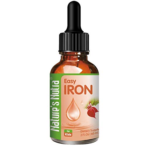 Nature's Nutra Easy Iron, 2 Fl. Oz (60ml), Premium Baby and Infant Liquid