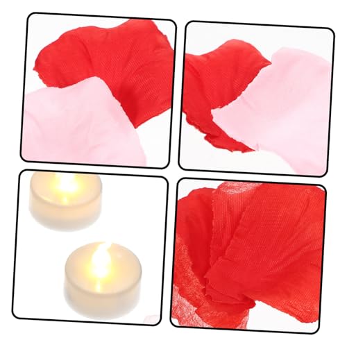 Bougies LED chauffe plat blanches VICASKY x2 ensembles pour décoration