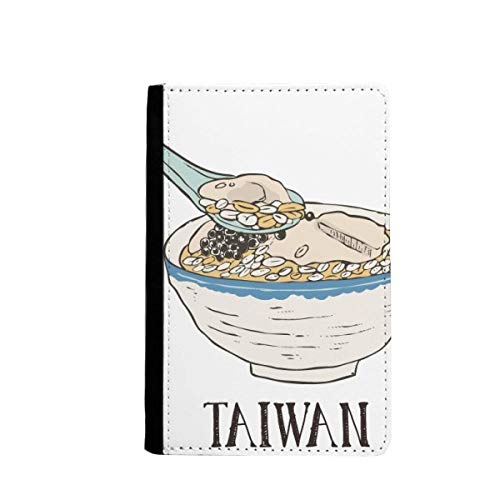 Porte-passeport Taiwan cadeau original pour passionné de voyage et de thé