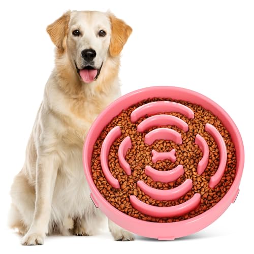 Slow Feeder Dog Bowls for Large Dogs Anti-Chocking Slower Feeder