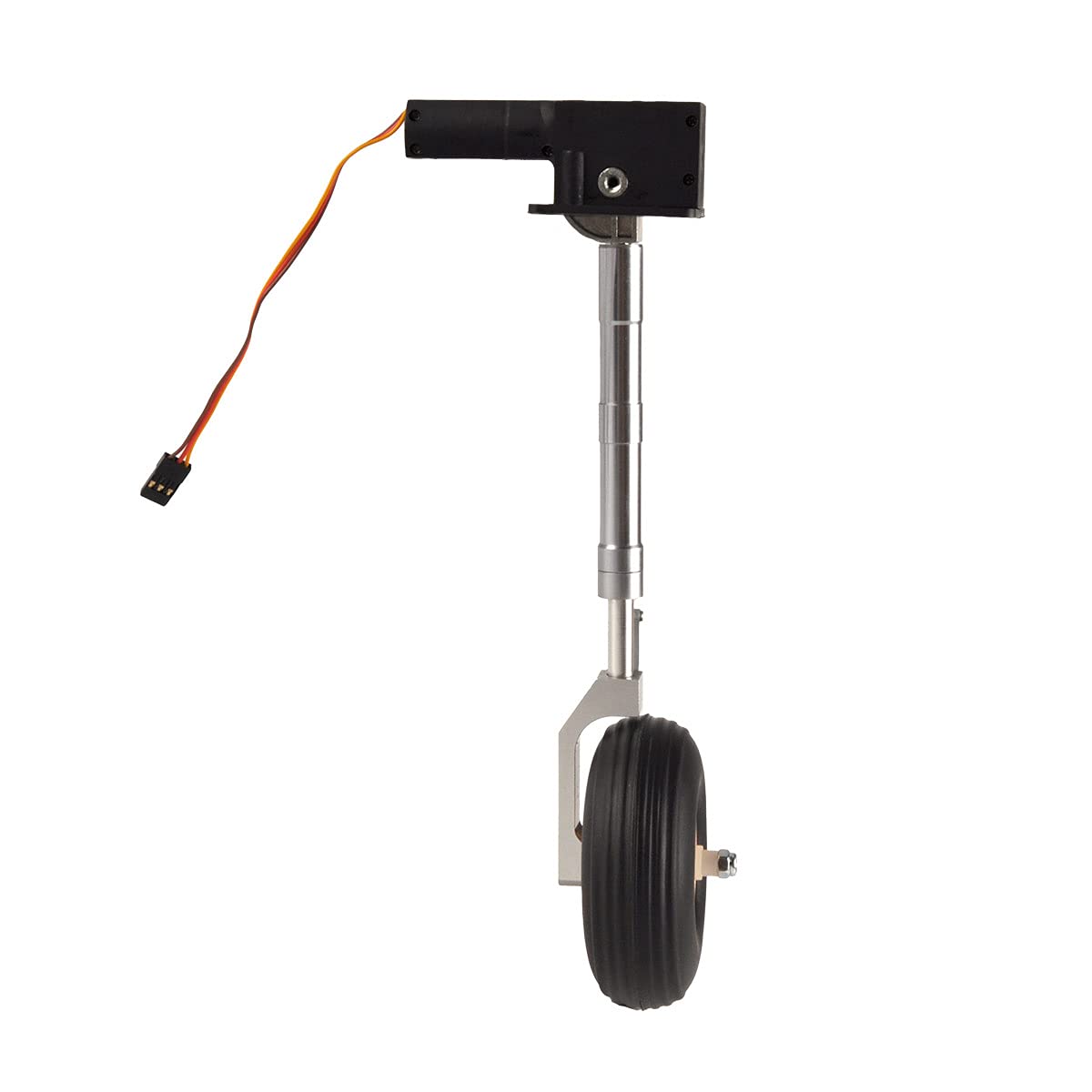 55g Electric Retractable Landing Gear For RC Airplane (3-5kg) - Servoless, Metal Steering Block, 5mm Shaft