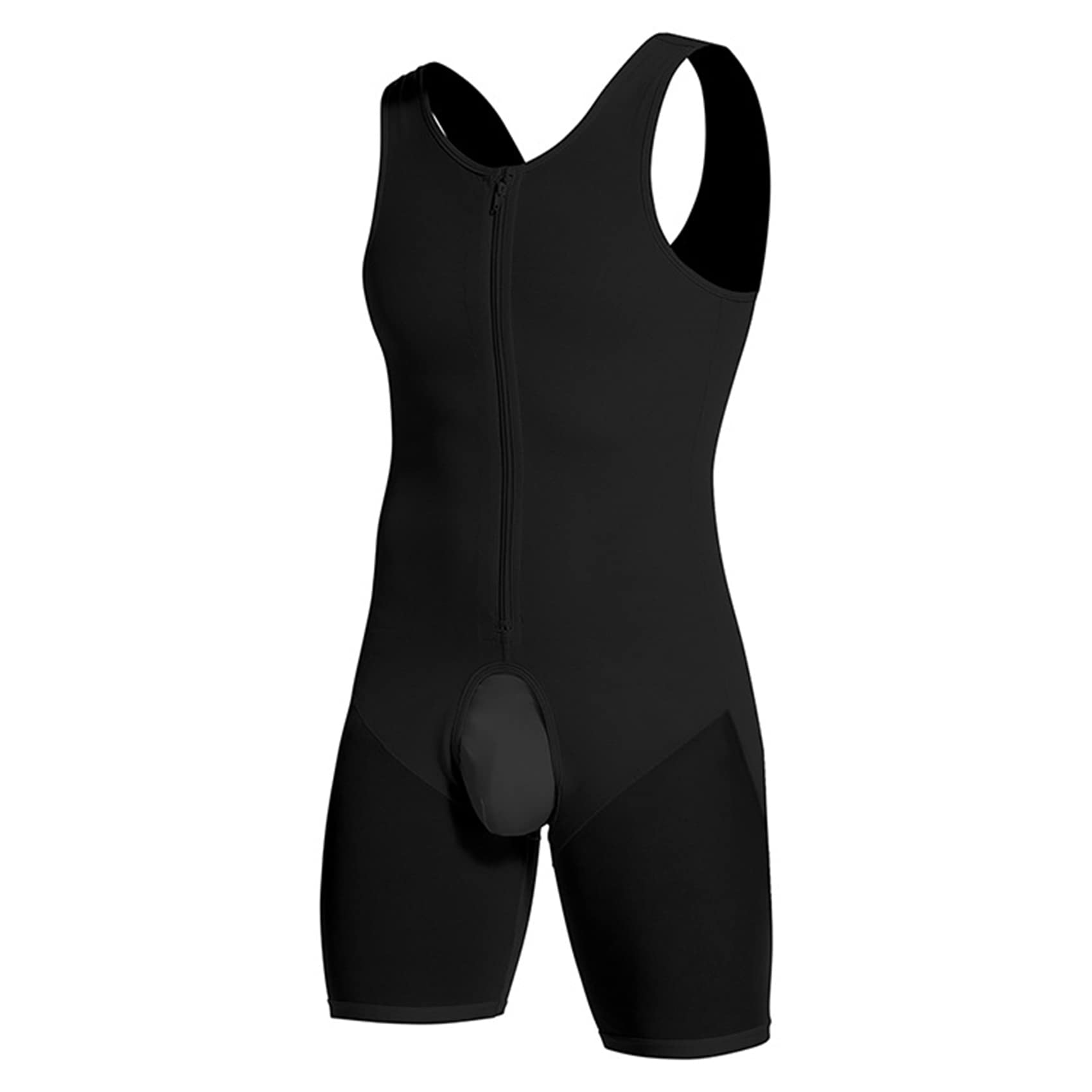 NLAVW Cuerpo de Hombre Shorts Shorts 4XL-6XL, Trainer de Cintura Body Pérdida de Peso Pérdida de Peso Control de la Barriga Completa Cuerpo Shaper,Negro,L