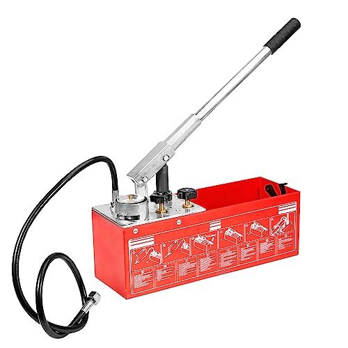 Image of BEAMNOVA Hydrostatic Test Pump 3.17 Gallon Hydraulic Manual Water Pipe Leakage Pressure Tester Kit with Gauge Tank