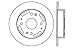 StopTech 127.40041R Sport Drilled/Slotted Brake Rotor (Rear Right), 1 Pack