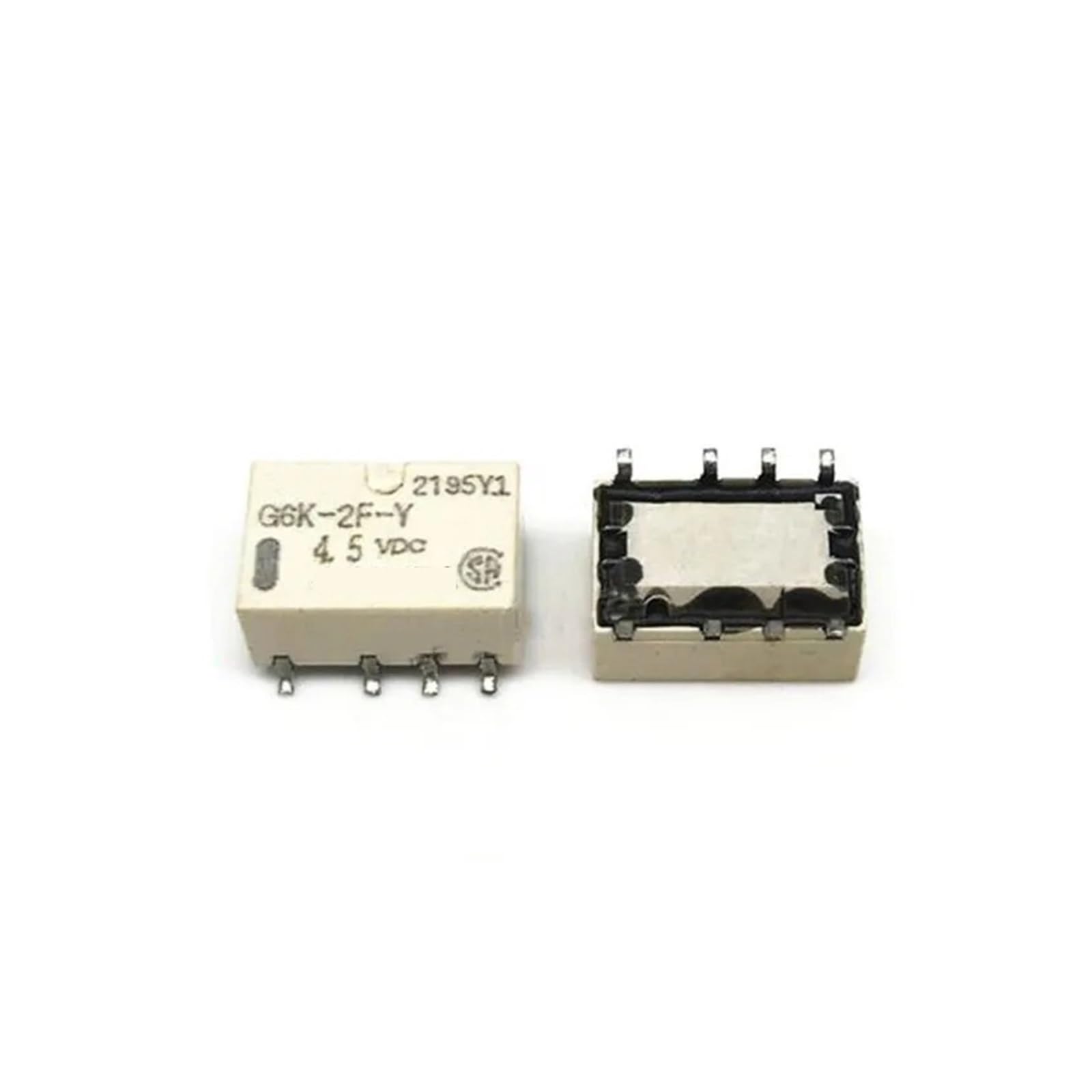 YLQUXEUV Relay G6K-2F-Y-4.5VDC G6K-2F-Y 4.5VDC G6K-2F G6K2FY4.5VDC G6K2FY 4.5VDC DC4.5V 4.5V SOP8