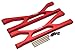 NHX RC Aluminum Front/Rear Up Suspension Arms - Red for Traxxas 1/5 X-MAXX