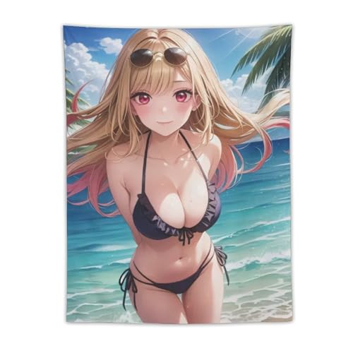 その着せ替え人形は恋をする 喜多川海夢 タペストリー 毛布 インテリア 布 多機能 壁掛け おしゃれ ウォールアート 個性ギフト 掛け物 装飾品 ポスター 壁掛け 装飾布 背景布 寝室の装飾 30"x40"