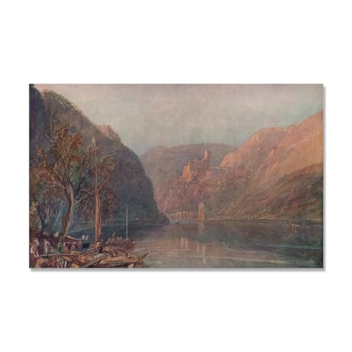 Reproduction d'Art sur Toile Turner Peinture Romantisme Anglais A54