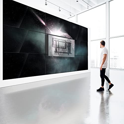 Onkron Pop Out Video Wall Mount Solution For 40-70-Inch Screens Up To 100 Lbs, Tv Menu Board Mount Tv Wall Mount Monitor Wall Mount Tv Video Wall System Pro7M, Black #TOP1