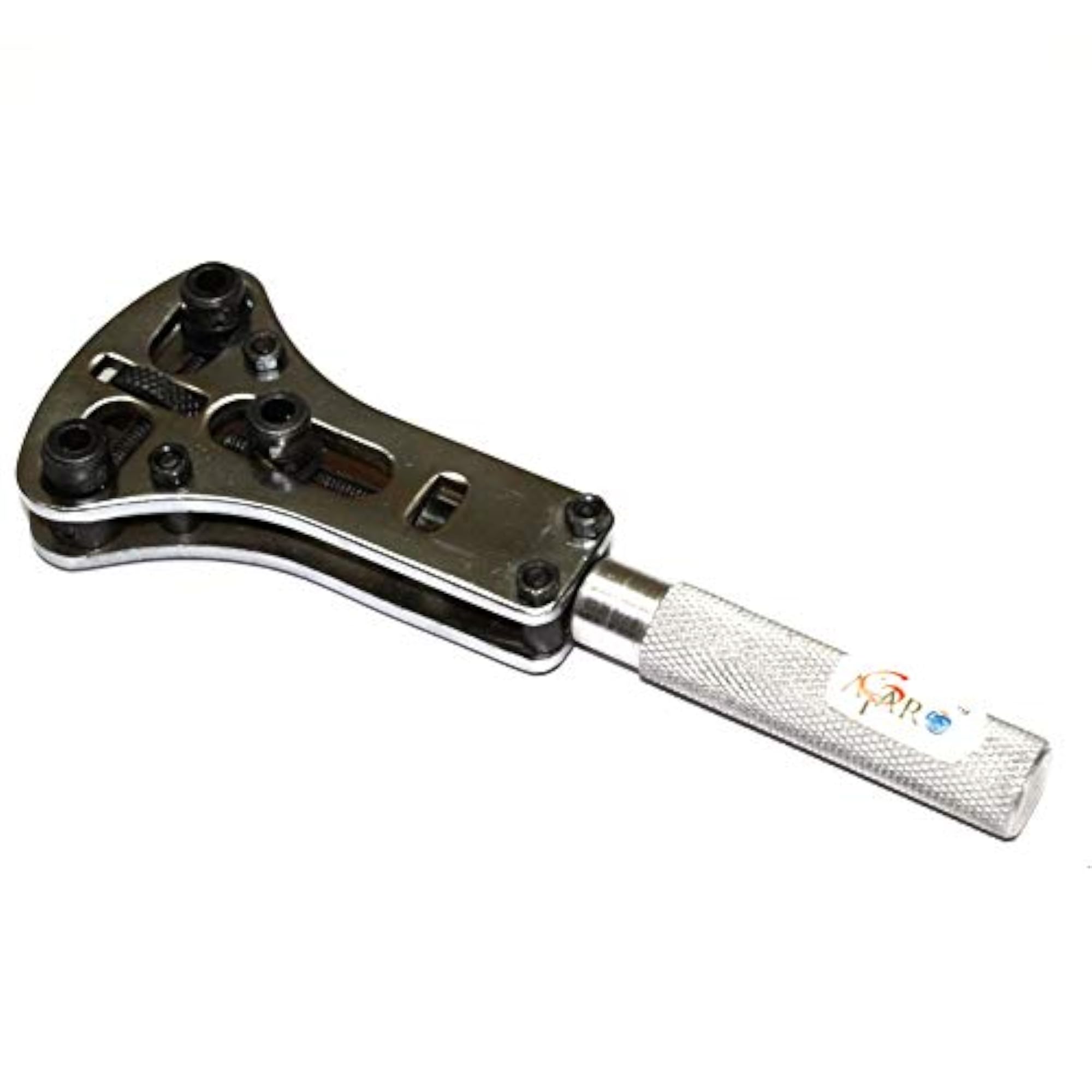 Watch Case Opener Wrench Tool, Black
