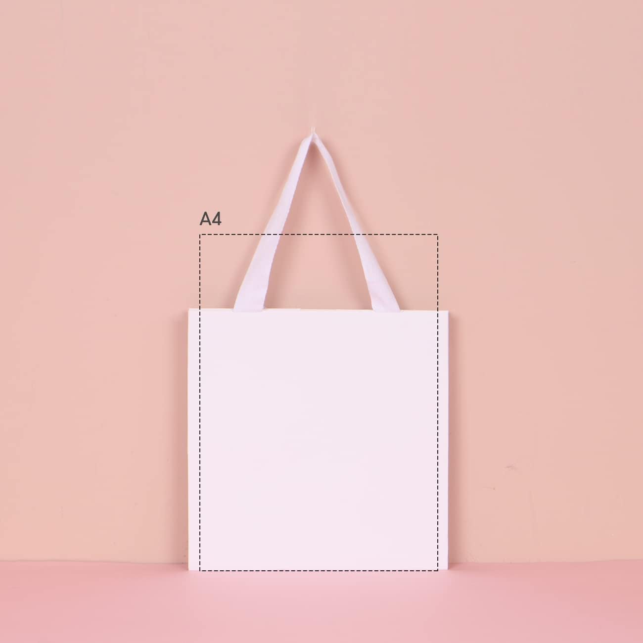12pcs 9x7.9x9" (7) Square Medium Size, White Wide-bottom Gift Bags, Sturdy Durable Paper Bags for Flower Lunch Cake Box