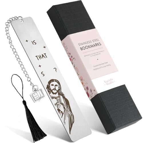 Kaciola Funny Bookmarks for Women Funny Gifts Book Markers for Women Men Best Friend Booklovers is that Bookmarks with a Tassles Christmas Gifts for Adults Reading Coworker Reader